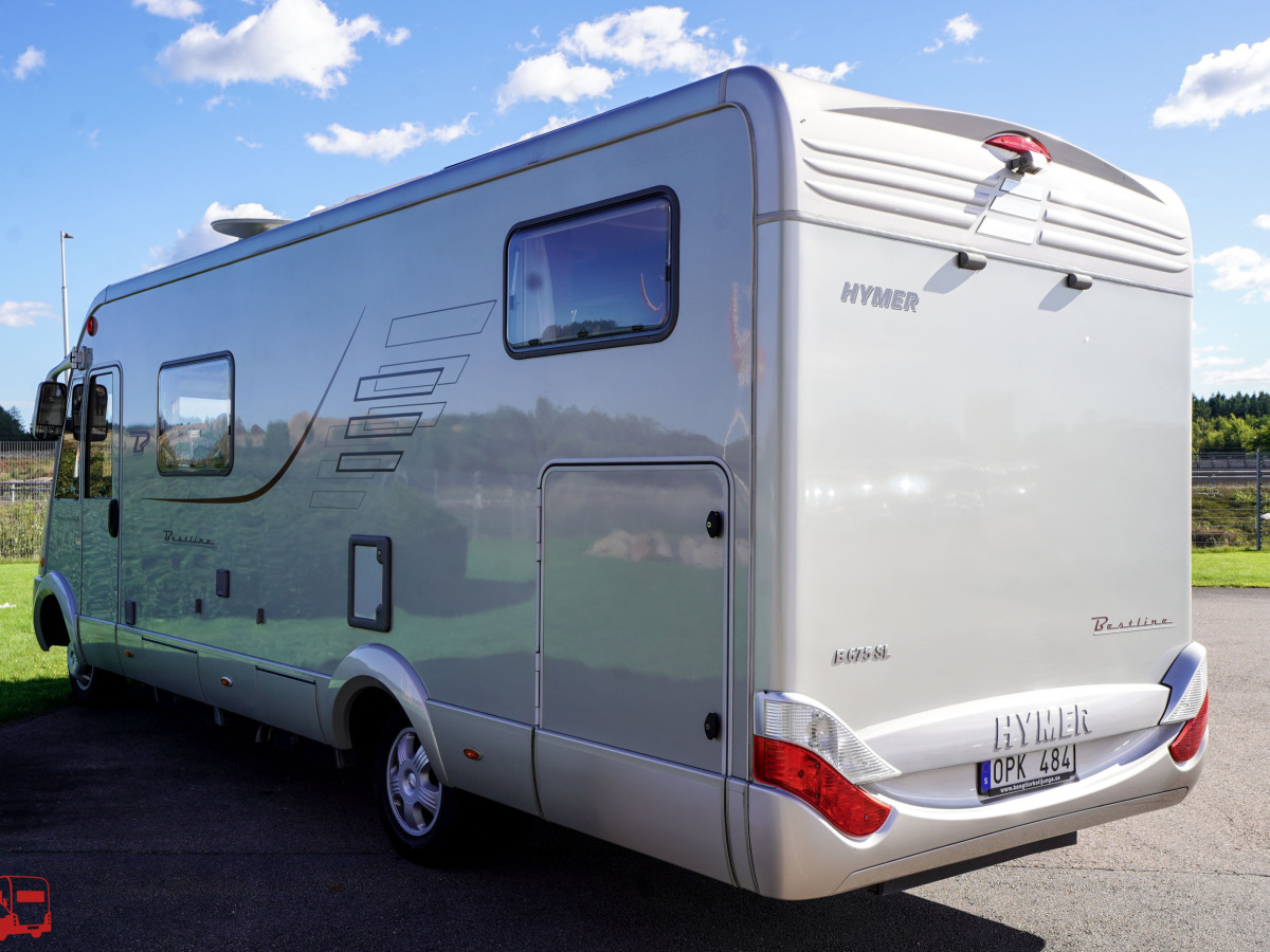 Hymer B 675 SL BEST-LINE Mercedes Automat Långbäddar, bild 2 av 42