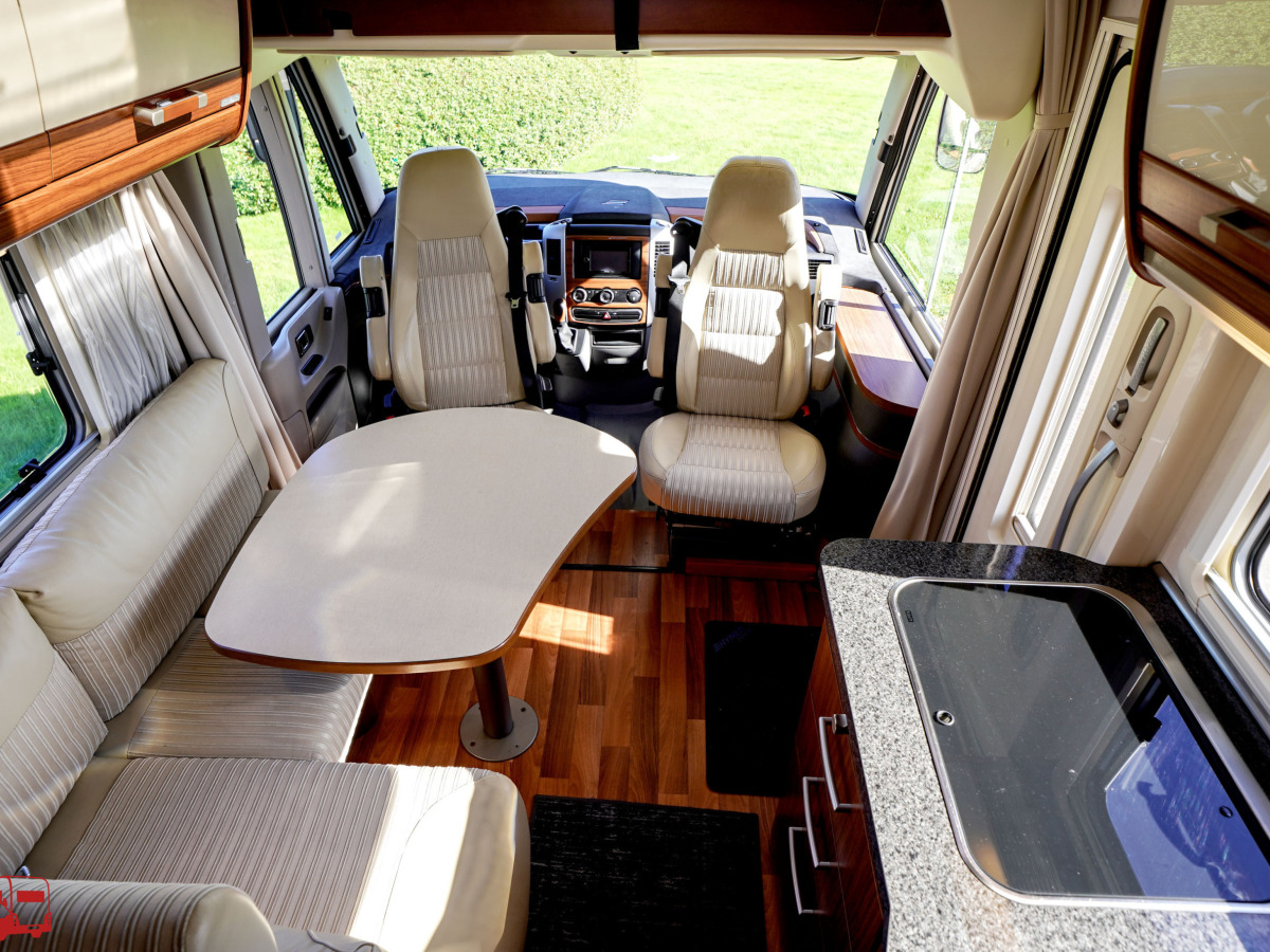 Hymer B 675 SL BEST-LINE Mercedes Automat Långbäddar, bild 29 av 42