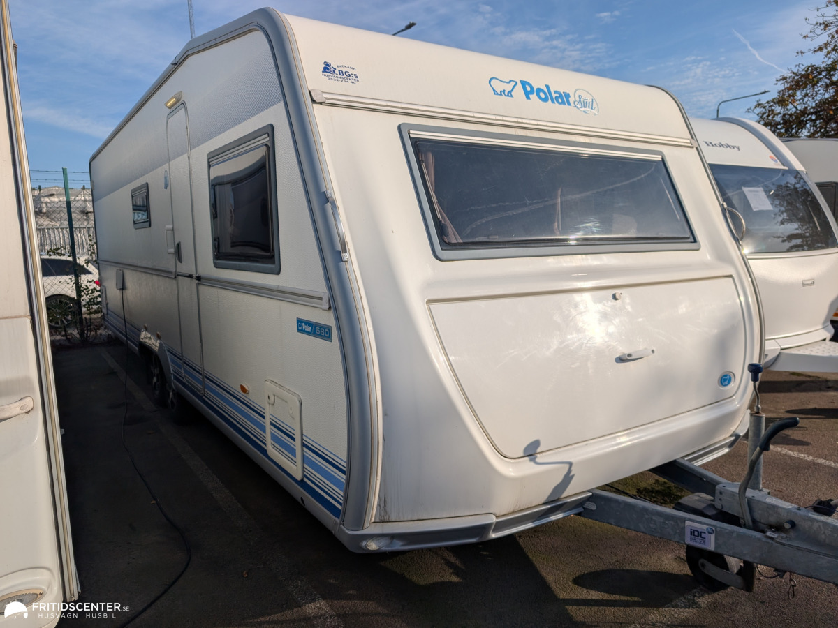 Polar 680 CTX Svit *Skinn / Mittdinett / Fint skick, bild 1 av 25