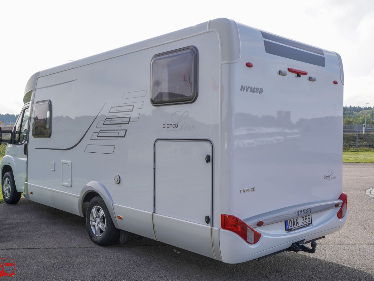 Hymer T 674 CL BIANCO-LINE Långbäddar Dragkrok I KAMPANJ, bild 2 av 41