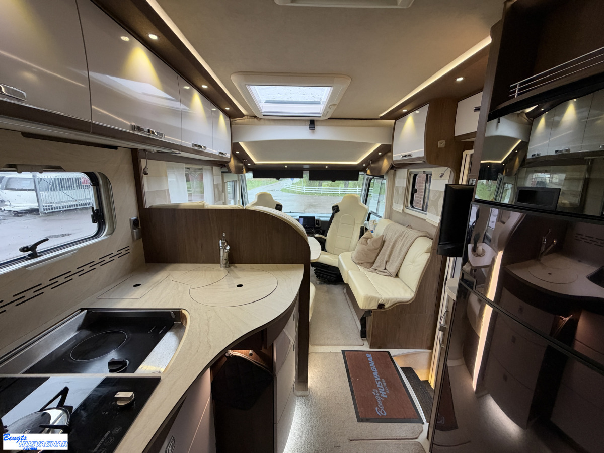 Frankia F-LINE 840 QD LUXURY LINE HYDRAL. STÖDBEN MYCKET VÄLUTRUSTAD, bild 21 av 21