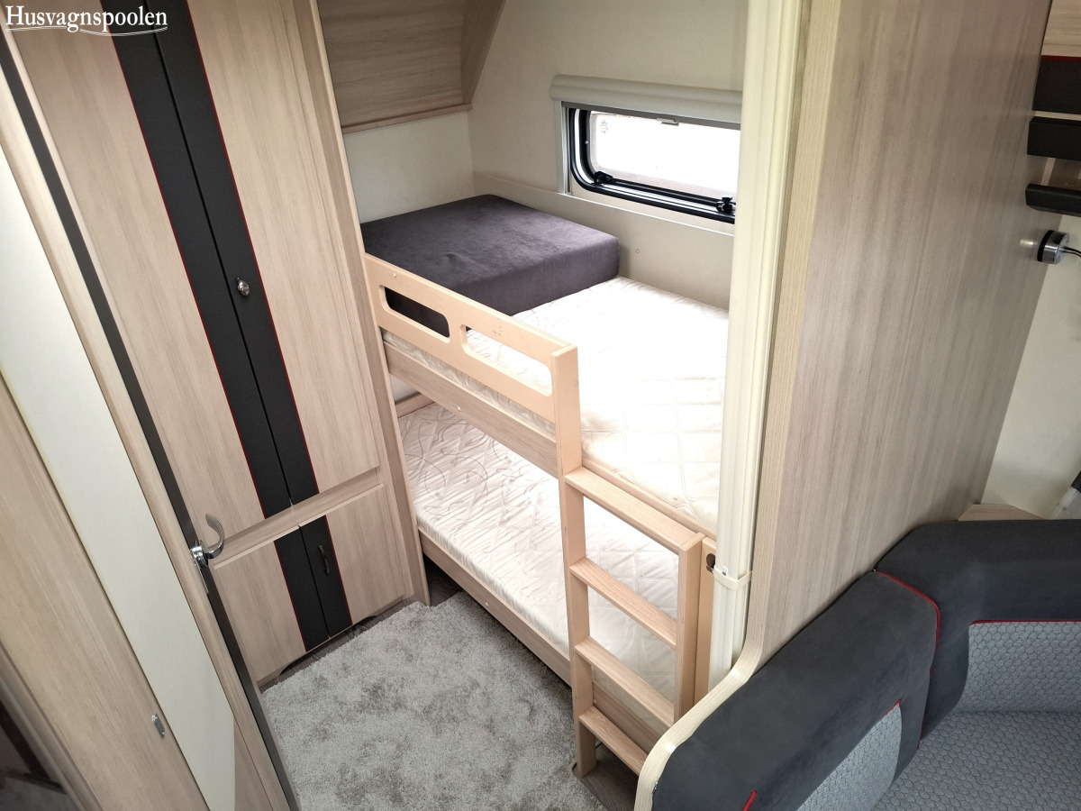 Hobby 545 KMF DE LUXE EDITION, Barnkammare, Alde, Ac, Micro, bild 7 av 10