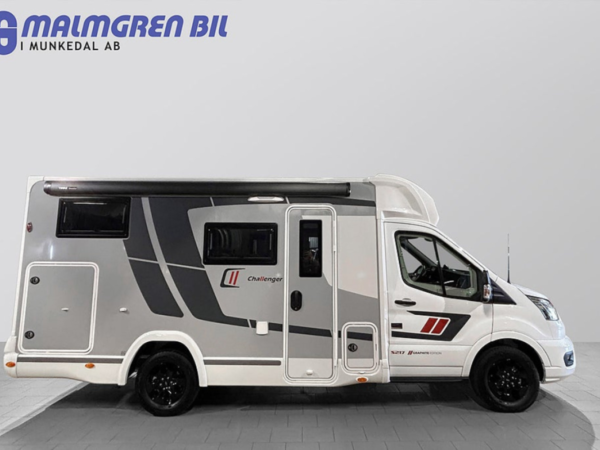 CHALLENGER S217 Graphite Edition 165 HK AUTOMAT Dieselvärmare Långbäddar, bild 2 av 41