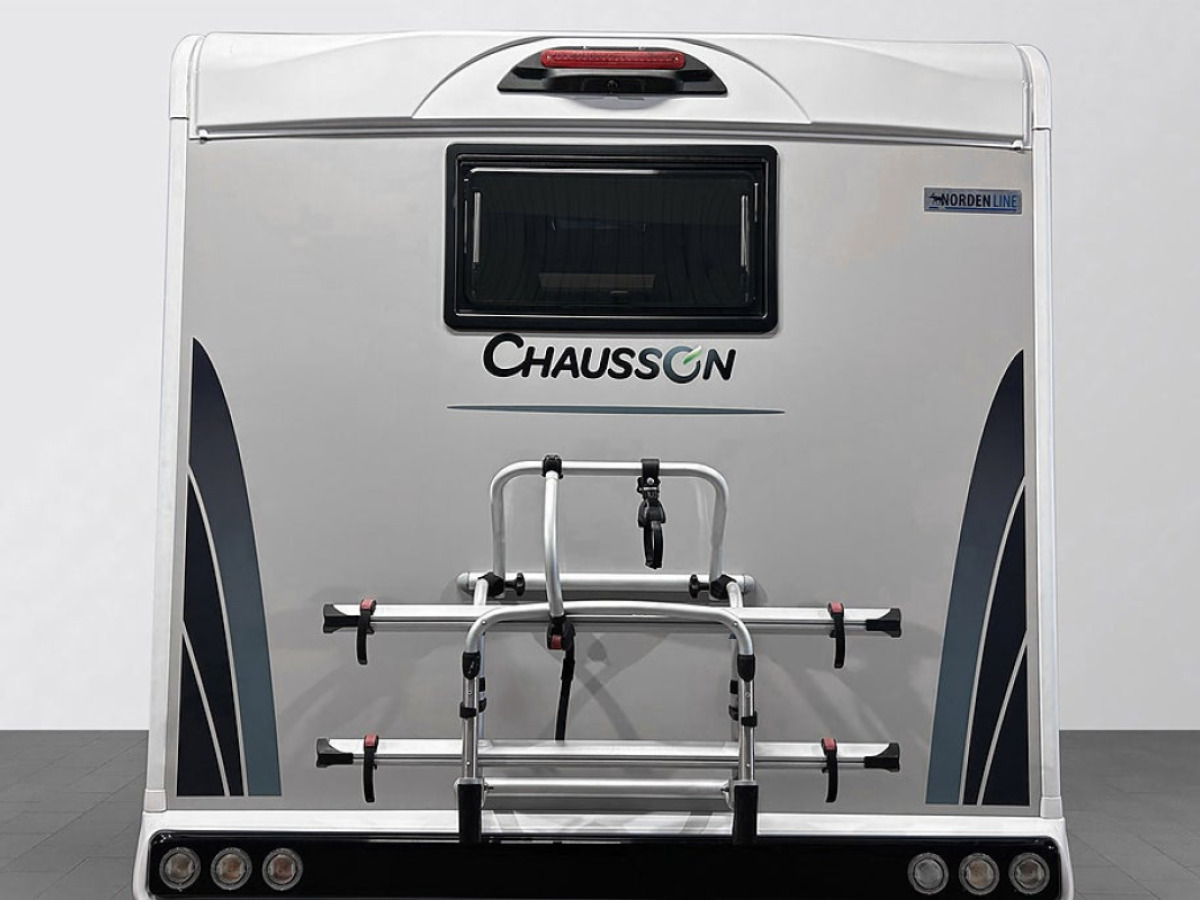 Chausson 720 170HK AUTOMAT 3500KG 6-BÄDDAR 5-Sits AC SOLCELL CYKELSTÄLL, bild 45 av 50
