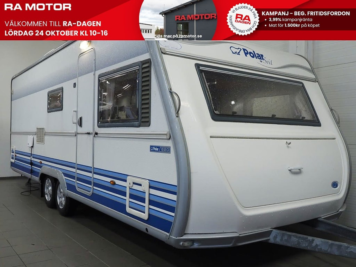 Polar 620 CTX Svit AC Vintervagn Dinette Franskbädd ALDE, bild 1 av 21