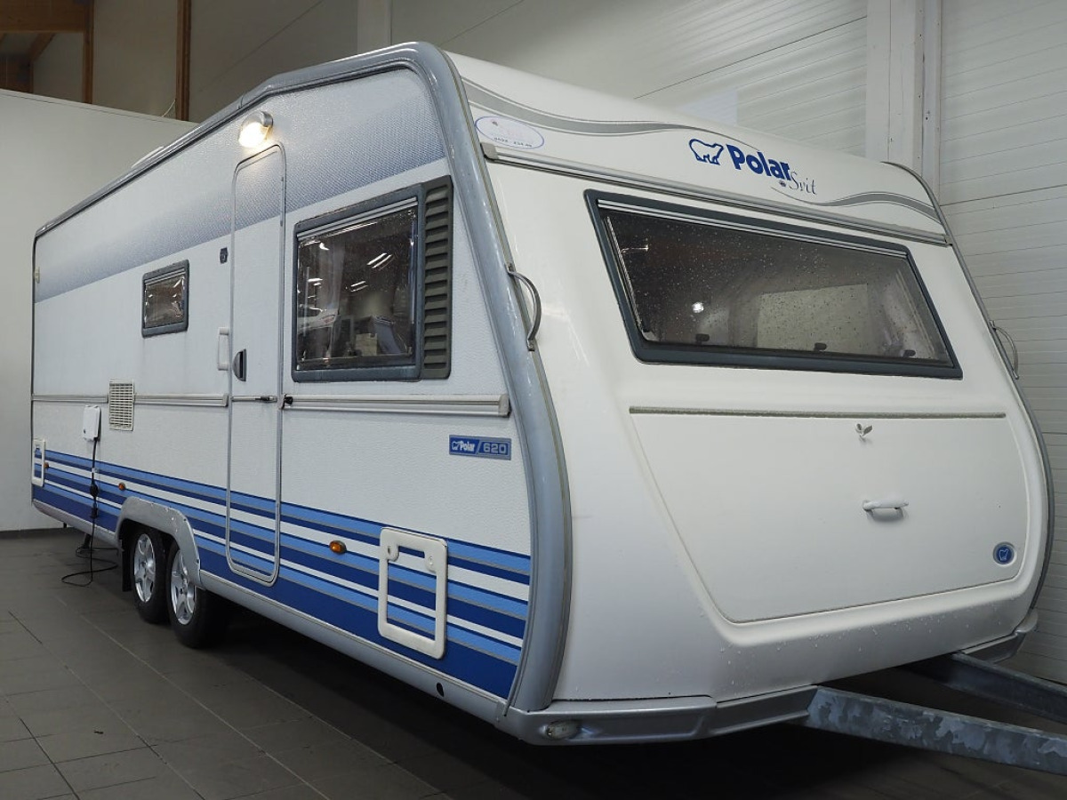 Polar 620 CTX Svit AC Vintervagn Dinette Franskbädd ALDE, bild 2 av 21