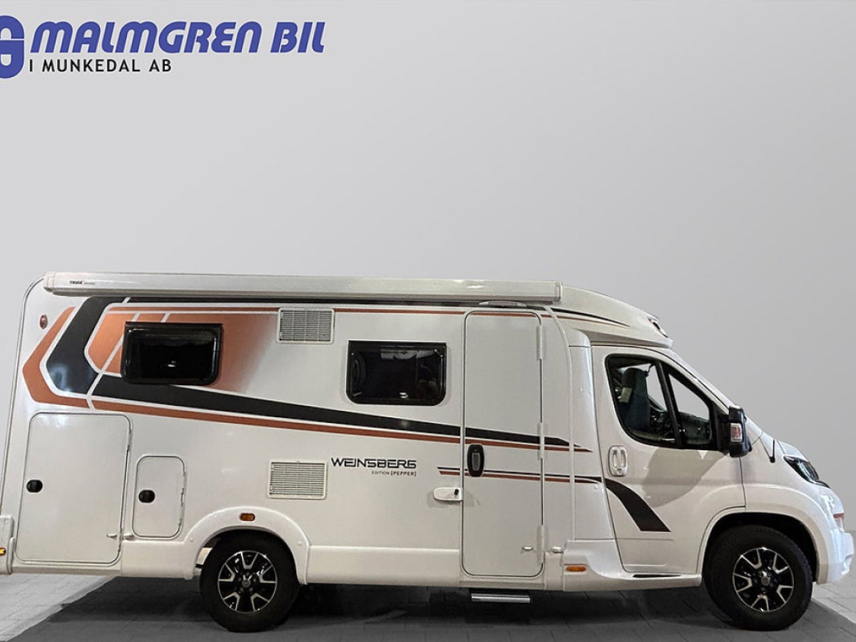 Weinsberg CaraCompact 600 MEG EDITION [PEPPER] LÅNGBÄDDAR Cykelställ, bild 2 av 41