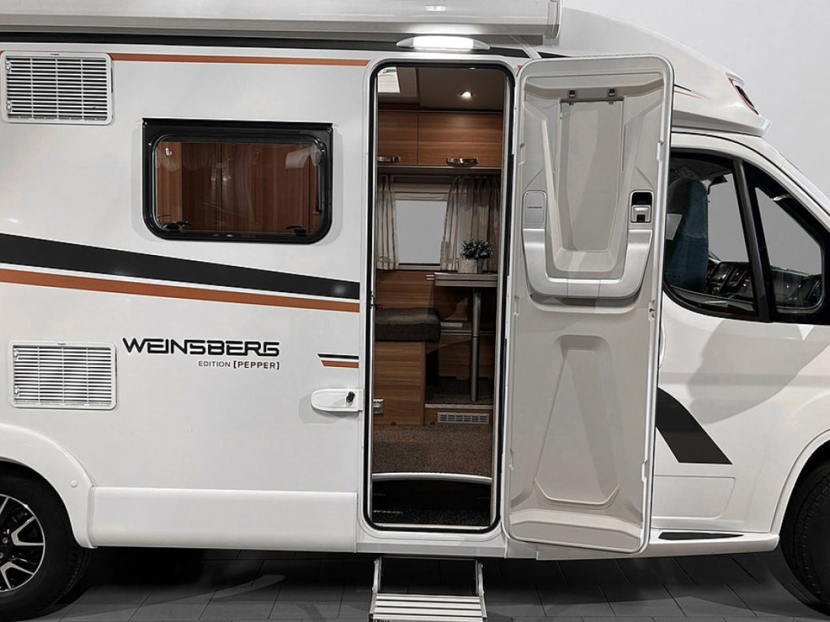 Weinsberg CaraCompact 600 MEG EDITION [PEPPER] LÅNGBÄDDAR Cykelställ, bild 4 av 41