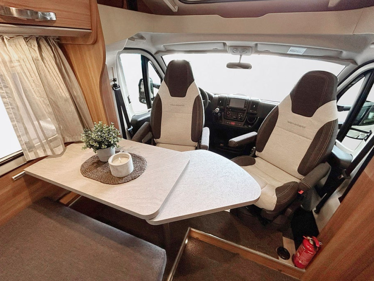 Weinsberg CaraCompact 600 MEG EDITION [PEPPER] LÅNGBÄDDAR Cykelställ, bild 7 av 41