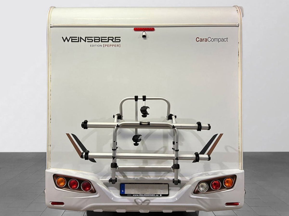 Weinsberg CaraCompact 600 MEG EDITION [PEPPER] LÅNGBÄDDAR Cykelställ, bild 38 av 41