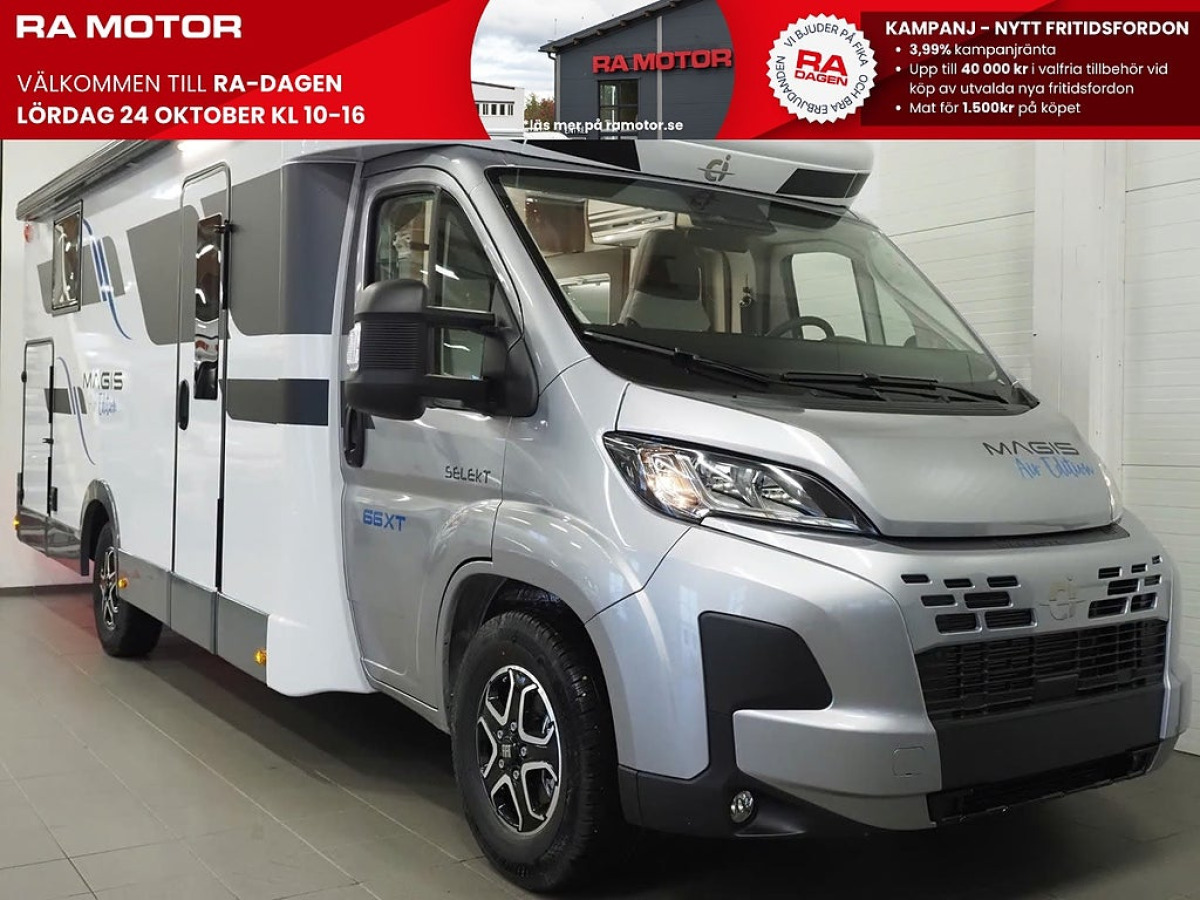 Ci Magis 66 XT Air Edition AC Taksäng Markis Queenbädd Stort badrum, bild 1 av 21